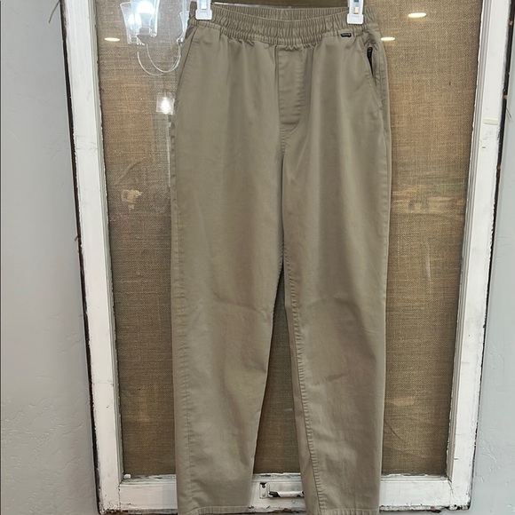 Hurley Boys Khaki Pull on Pants - Picture 1 of 7